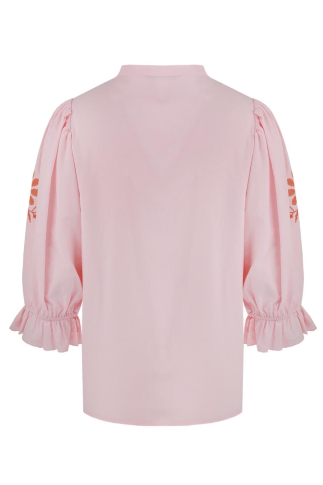 MARLOWE BLOUSE 25ZFQF10 PIGGY PINK/PUMPKIN